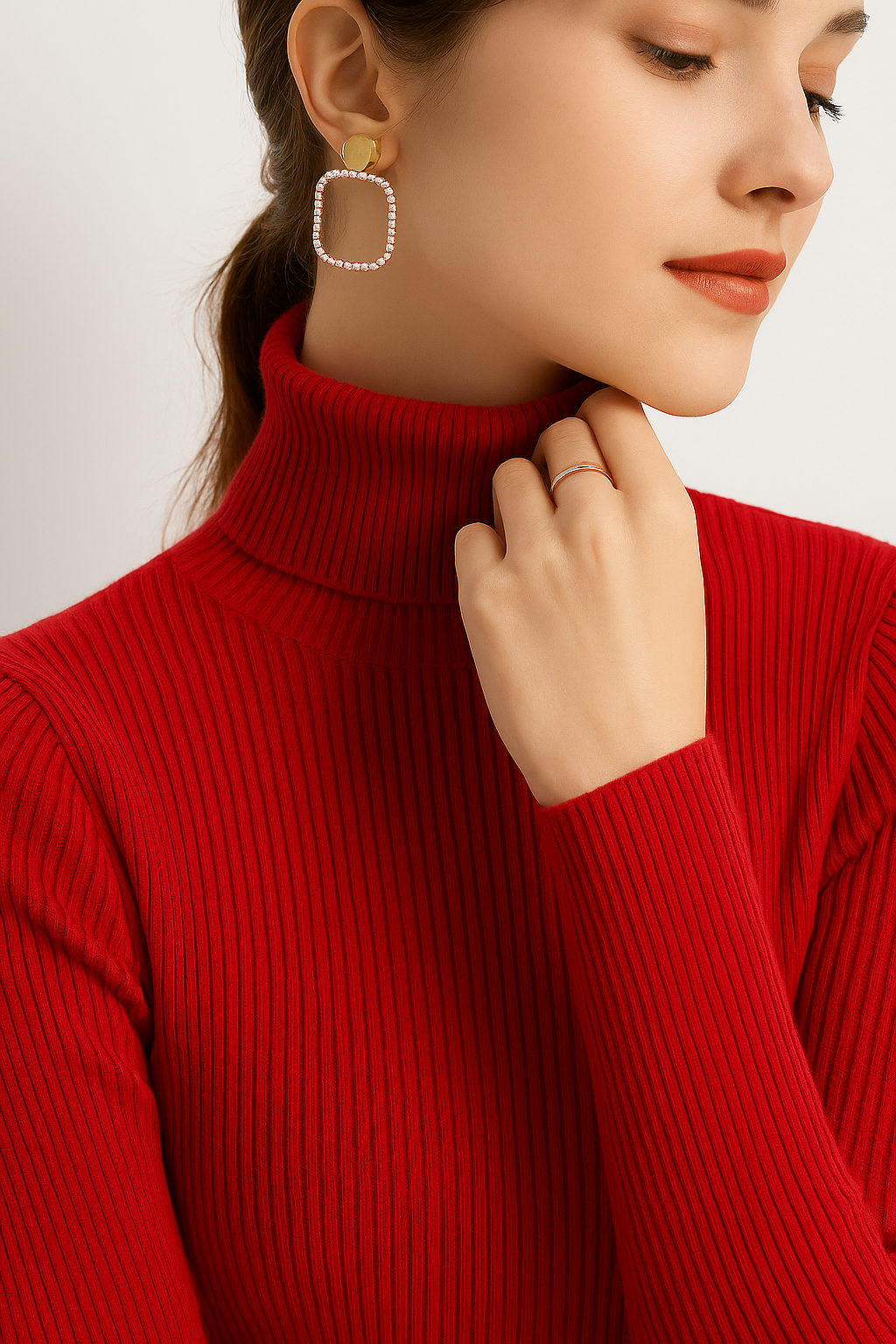 Blomia CashmereSoft™ Turtleneck Sweater