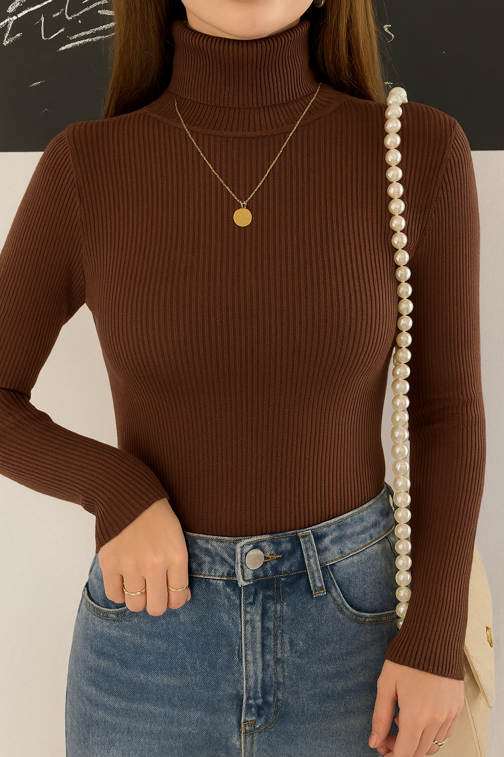 Blomia CashmereSoft™ Turtleneck Sweater
