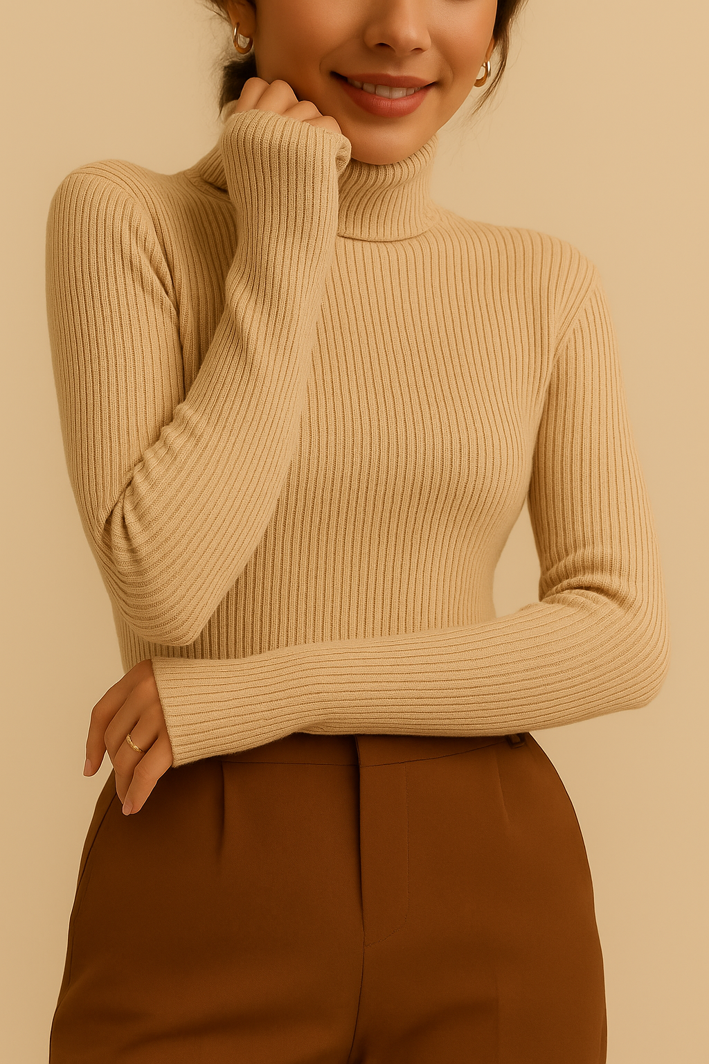 Blomia CashmereSoft™ Turtleneck Sweater