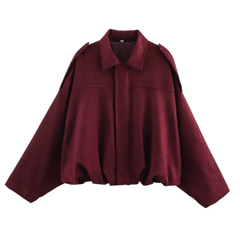Blomia – CloudEase™ Oversized Velvet Pilot Jacket