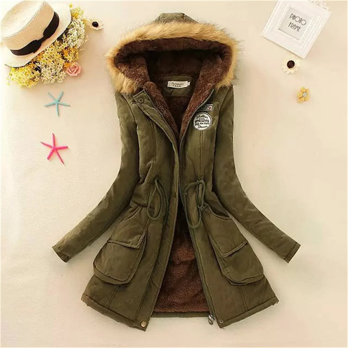Blomia Fleece-Lined Winter Parka