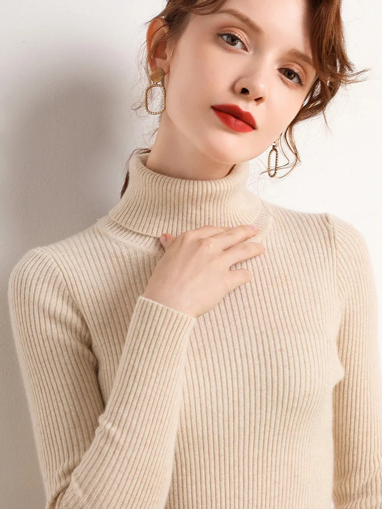 Blomia CashmereSoft™ Turtleneck Sweater