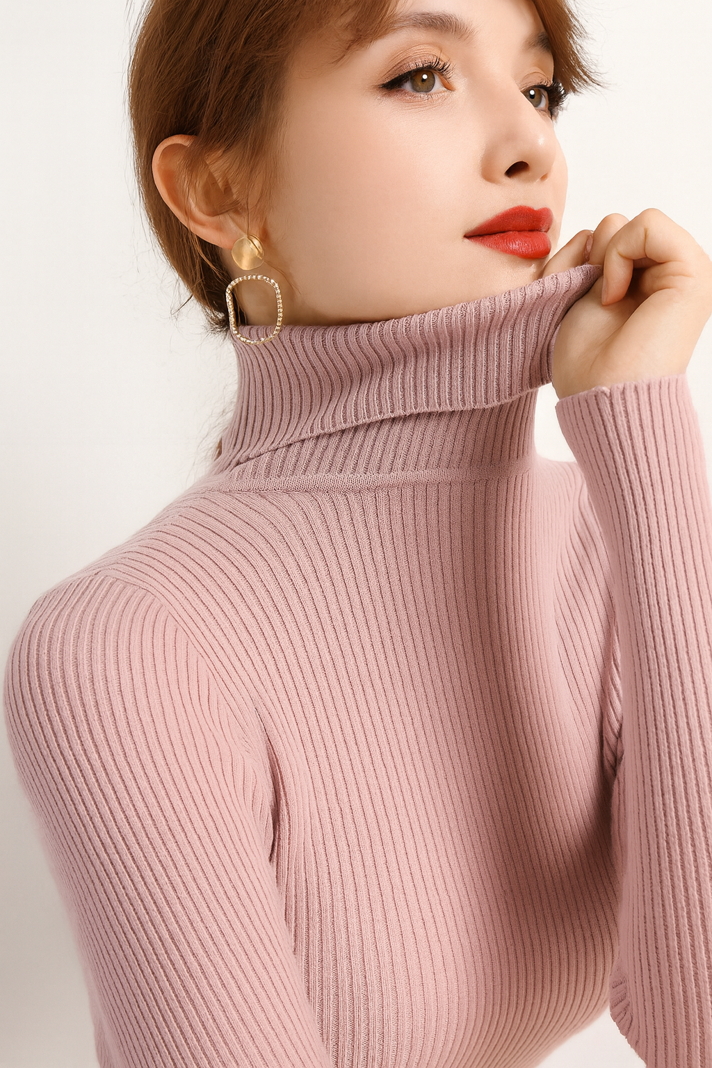 Blomia CashmereSoft™ Turtleneck Sweater