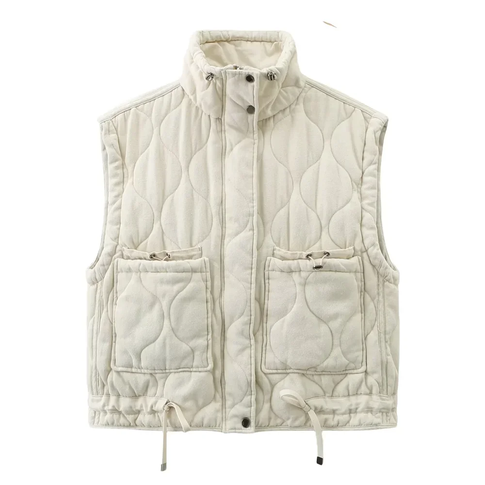 Blomia Quilted Puffer Vest