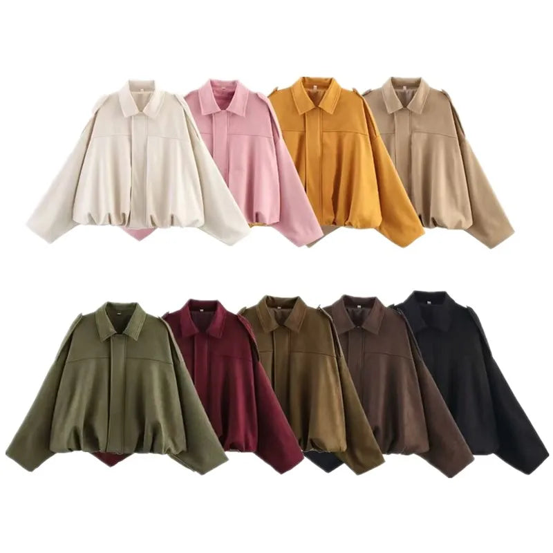 Blomia – CloudEase™ Oversized Velvet Pilot Jacket